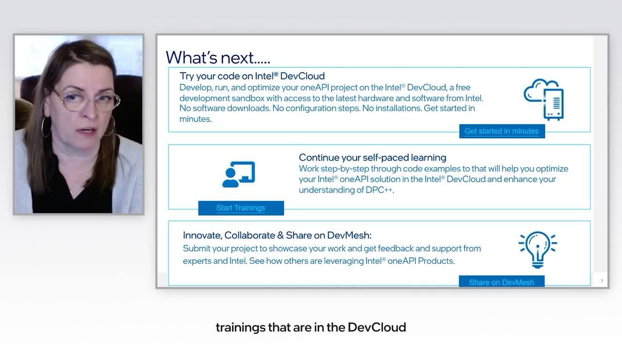 Conclusion AI HPC 2022 Day 1 - oneAPI