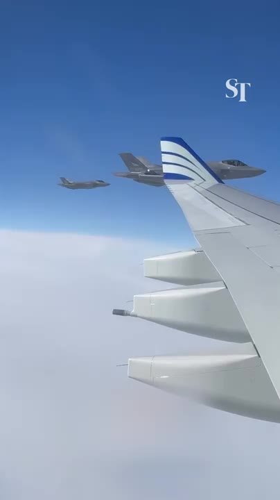 Norway’s World Cup team escorted home to Oslo by Norwegian Air Force