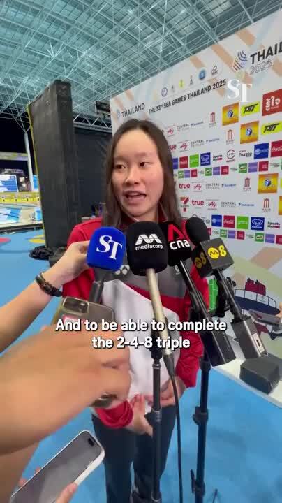 Gan Ching Hwee wins 800m freestyle, first Singaporean to complete freestyle triple hat-trick