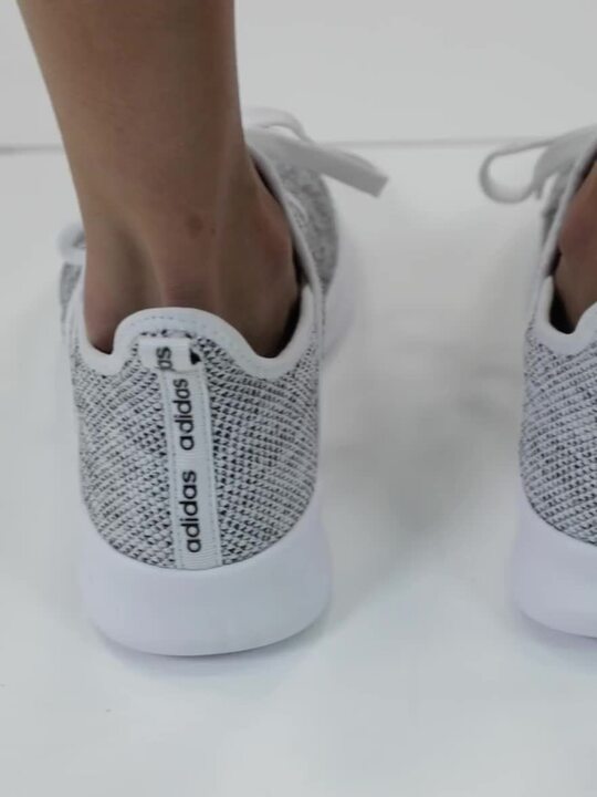 Buy ADIDAS Women White Black Cloudfoam Pure Running Shoes