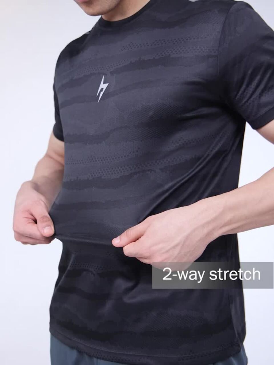 Buy Hardik Pandya Turbo Round Neck Moisture Wicking T-shirt