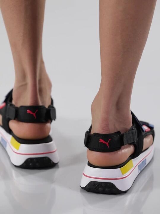 Buy Puma Unisex Black Future Rider Sports Sandal Sandals for
