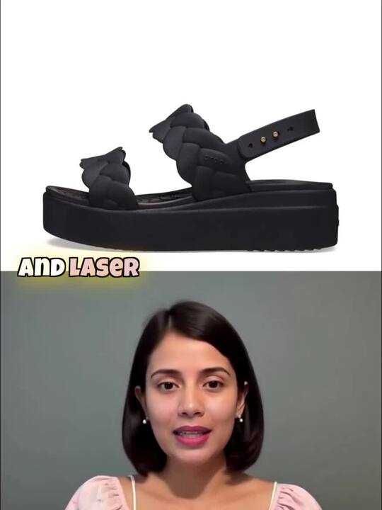 Buy Crocs Platform Sandals with Laser Cuts - Heels for Women