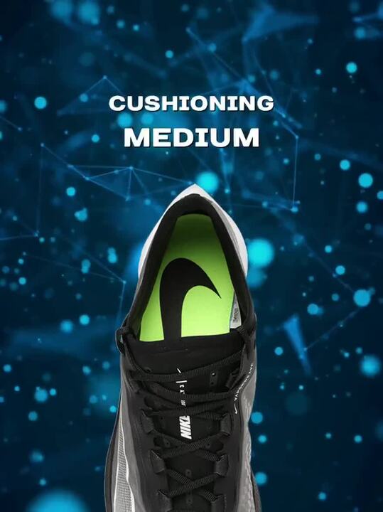 スパイク・シューズ Nike Zoom Fly 3 \"Bright Mango Black\" Nike Running Shoe Zoom Fly 3 - Bright Mango/Black