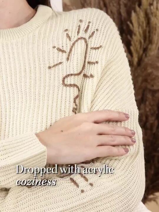 Buy The Roadster Lifestyle Co. Embroidered Sweater - Sweaters for