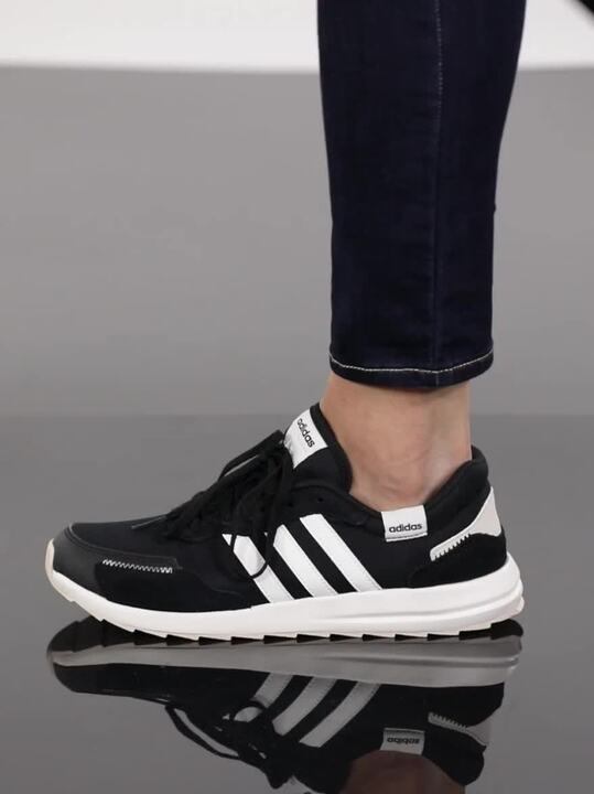 adidas gazelle silver green womens Adidas Retrorun Womens Shoe main image 1