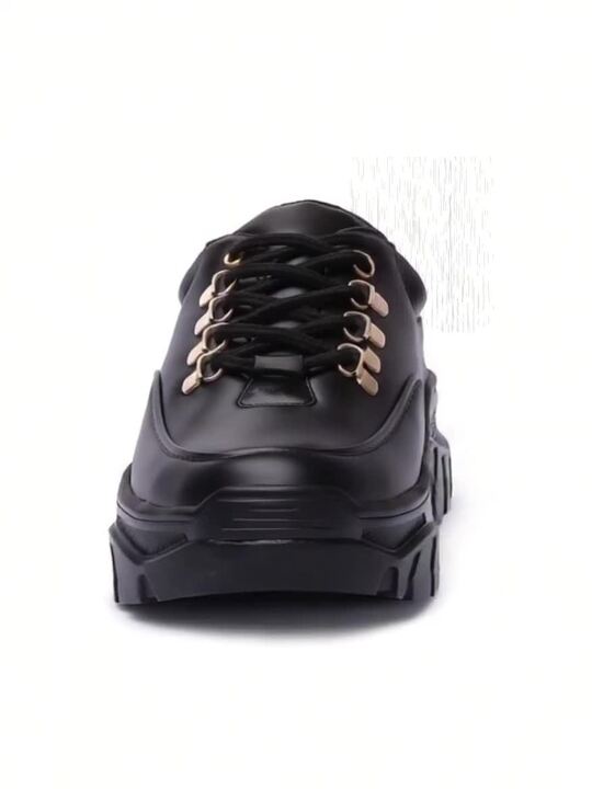 Black Chunky Wide Fit Black Trainers Buy VENDOZ Women Black Chunky