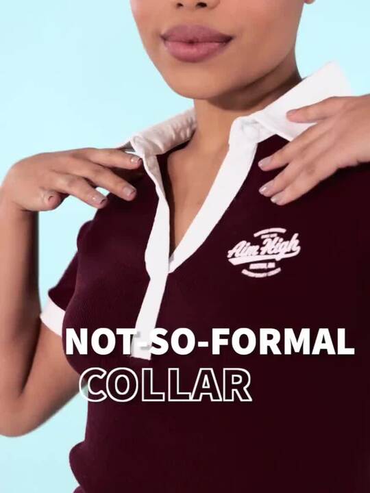 Buy Harvard Wine Burgundy & Snow White Preppy College cool Whipped for Varsity  Bodycon Dress - Dresses for Women 20434202 | Myntra