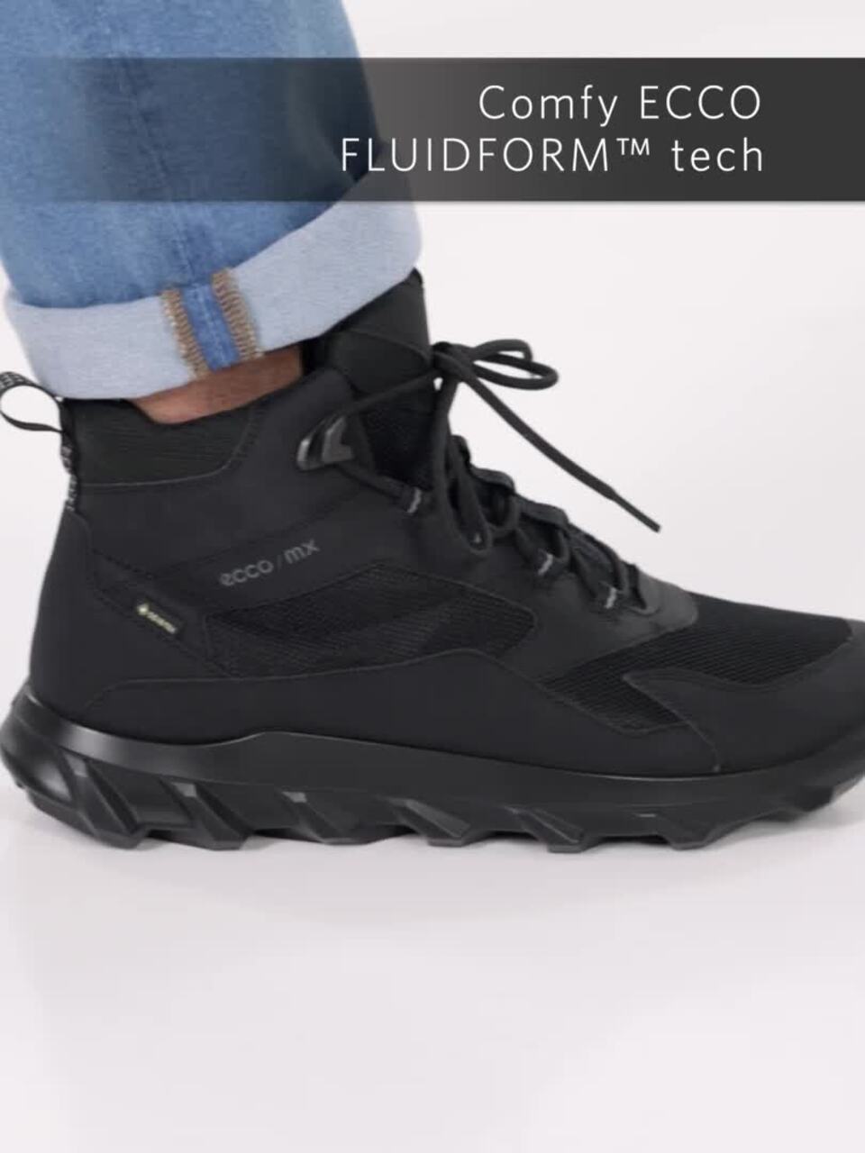 Mens Boots Comfortable Boots Ecco Darren Plain Toe Gtx Boot Ecco