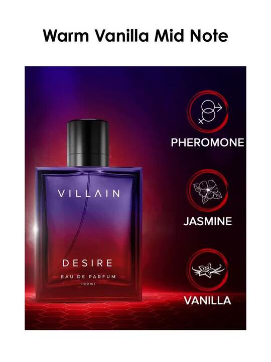 VILLAIN Men Purple Desire Eau De Parfum-100 ml