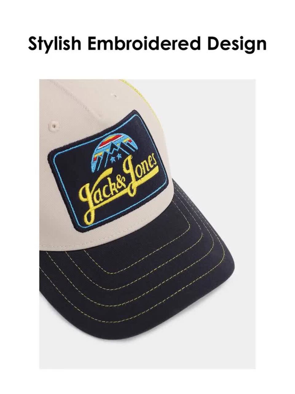 Buy Jack & Jones Men Embroidered Baseball Cap - Caps for Men