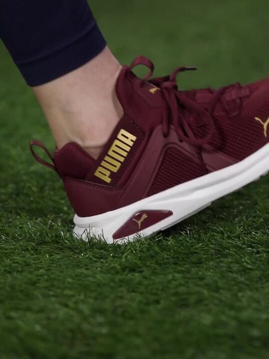 Puma enzo burgundy deals