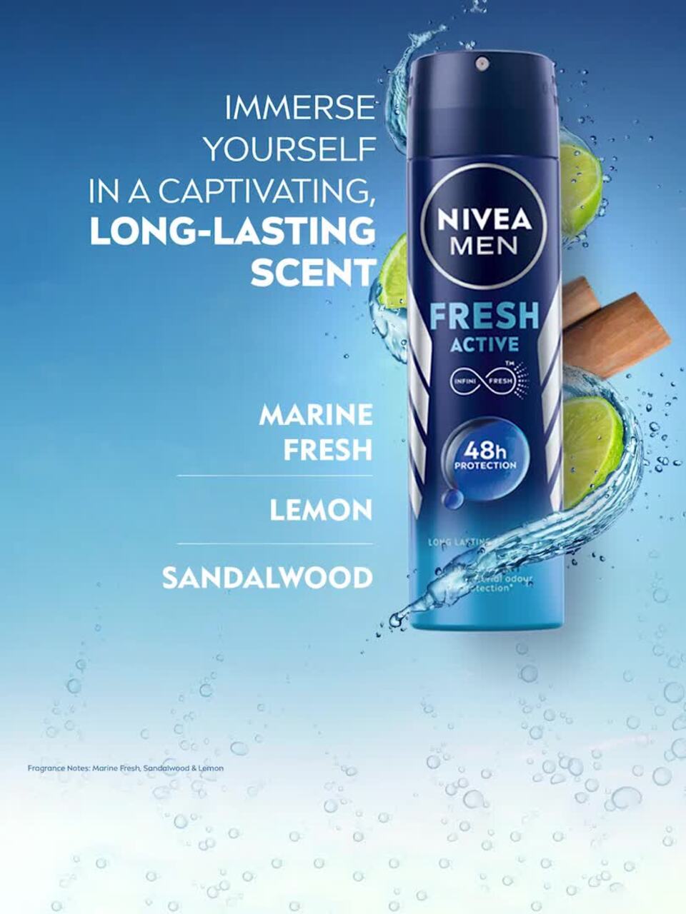 Buy Nivea Men Fresh Active Original Deodorant 150 ml Deodorant