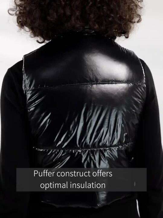 Buy Tokyo Talkies Women Black Crop Puffer Jacket Jackets for