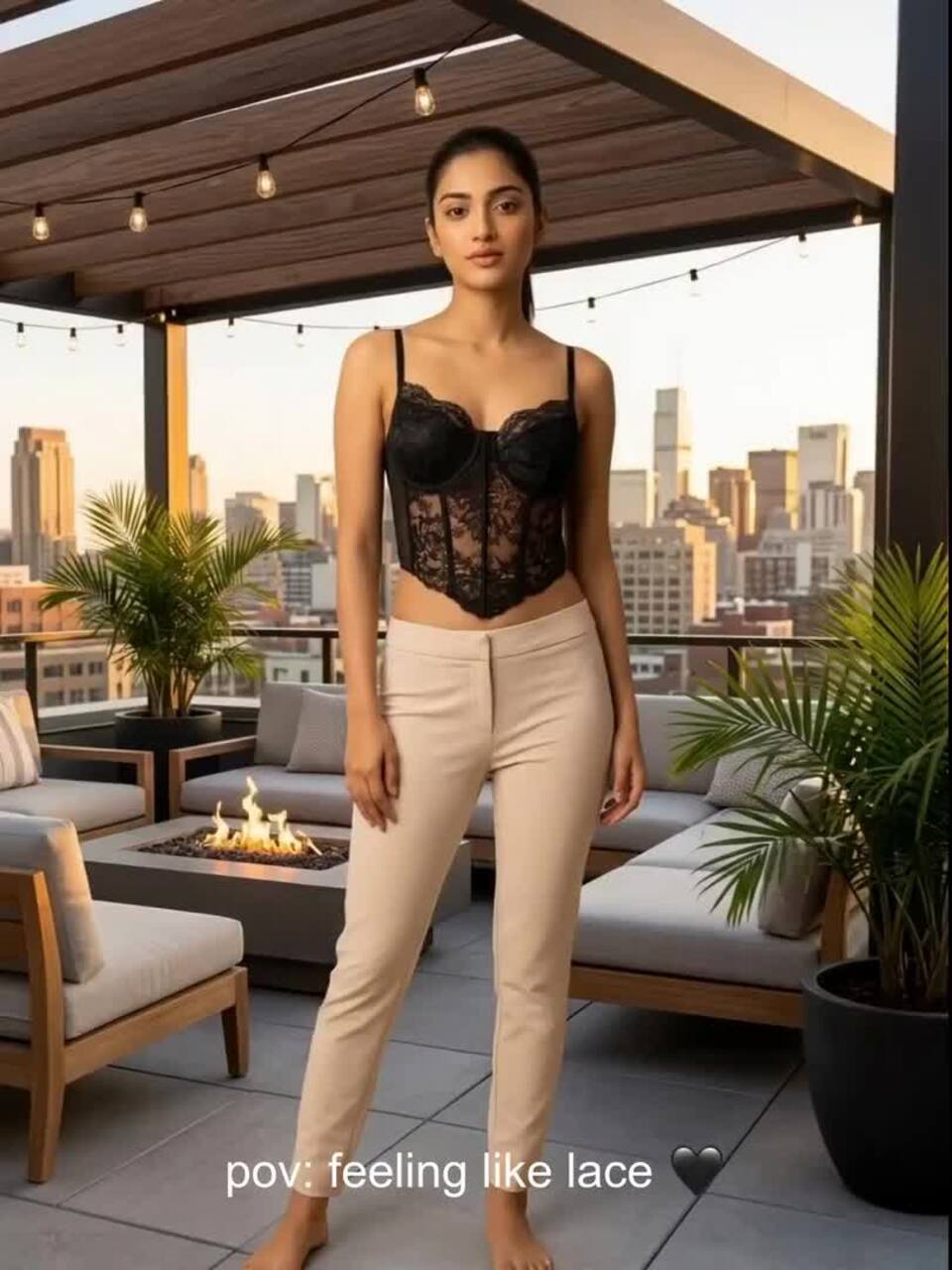 Buy LULU & SKY Floral Lace Corset Top - Tops for Women 25016168