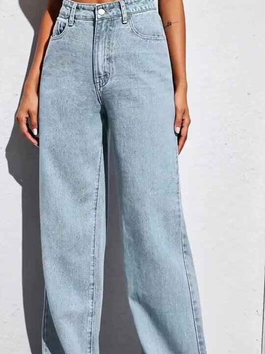 Buy Kotty Women Jean Straight Fit High-Rise Stretchable Jeans