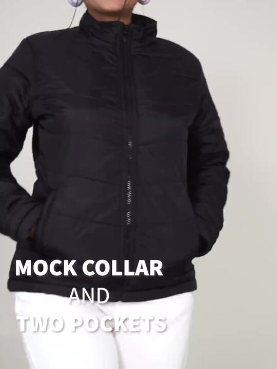 Buy Tokyo Talkies Women Black Puffer Jacket - Jackets for Women