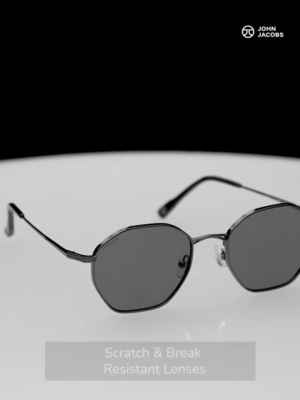Buy John Jacobs Sunglasses with UV Protected Lens 134947