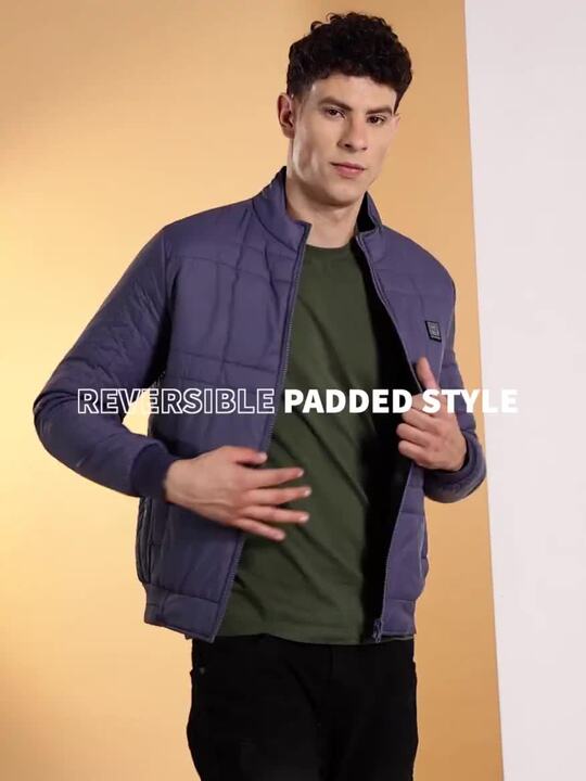 Buy The Roadster Lifestyle Co. Padded Reversible Jacket - Jackets