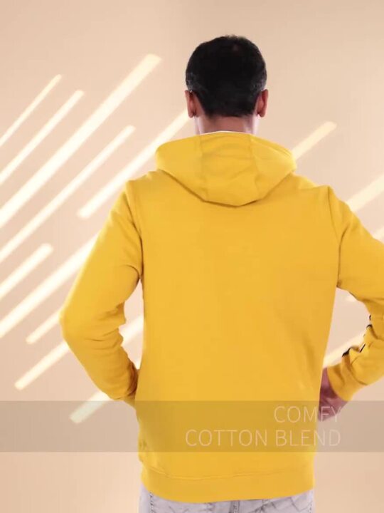 Buy Louis Philippe Sport Hooded Front-Open Sweatshirt