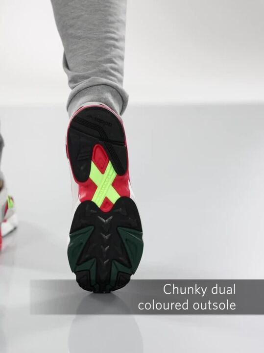 Buy ADIDAS Originals Men Grey Red Colourblocked Yung I Sneakers