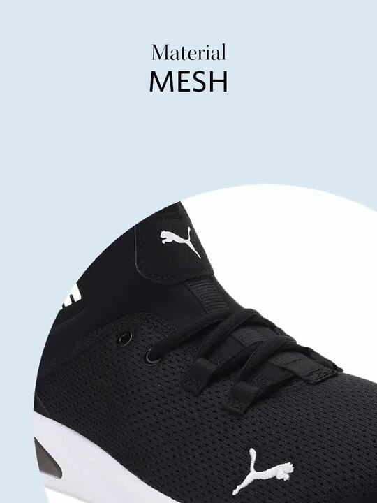 Buy Puma Men Black Zeta Mesh Running Shoes - Sports Shoes