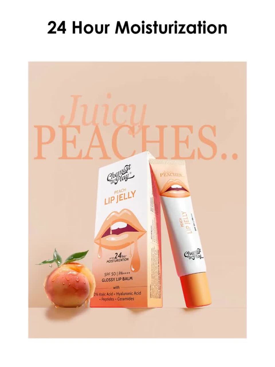 Buy Chemist at Play 24Hr Moisture Tinted SPF 30 Lip Balm For