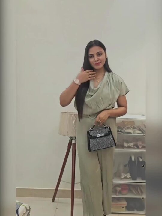 Buy DressBerry Cowl Neck Draped Basic Jumpsuit With Belt