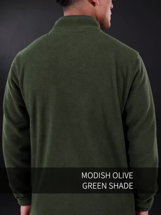 Buy HRX by Hrithik Roshan Mock Collar Sweatshirt - Sweatshirts for