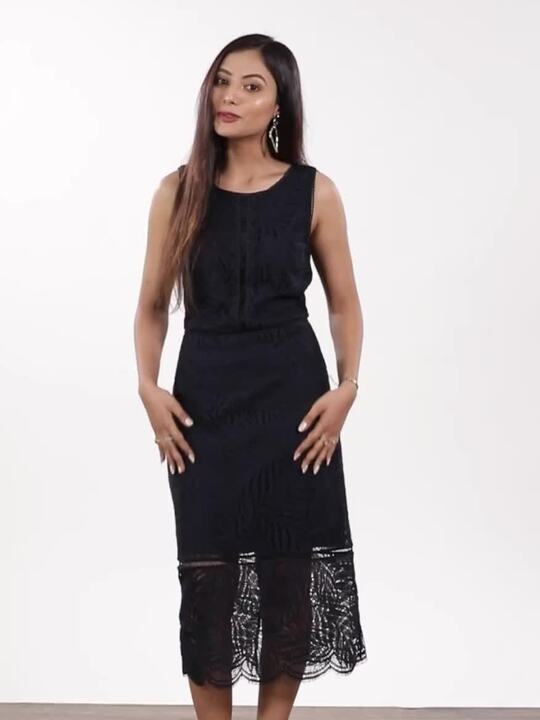 chinese dress ladies Tommy Hilfiger Womens A-Line Dress Black Floral Lace Red 14 at Amazon  Women's Clothing store