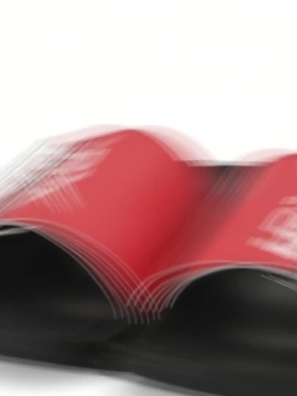 Buy HRX by Hrithik Roshan Men Red & White Printed Sliders - Flip