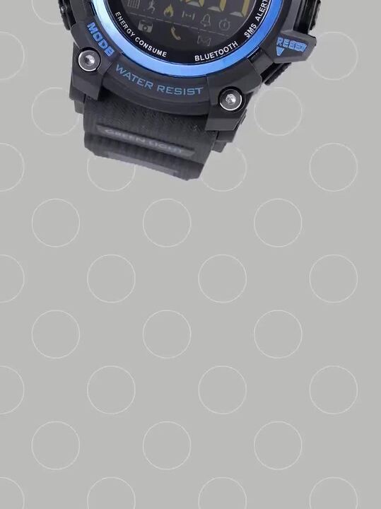 Buy Skmei Men Black Blue Digital Multifunction Watch 1227