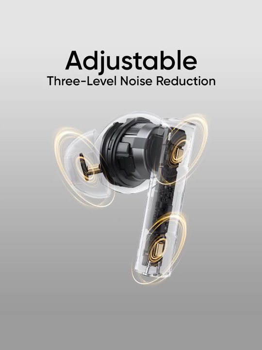 Realme T310 Cuffie Bluetooth 5.4 – Cancellazione Rumore Ibrida 46dB, Driver 12.4mm, 40h Autonomia, IPX5, Viola