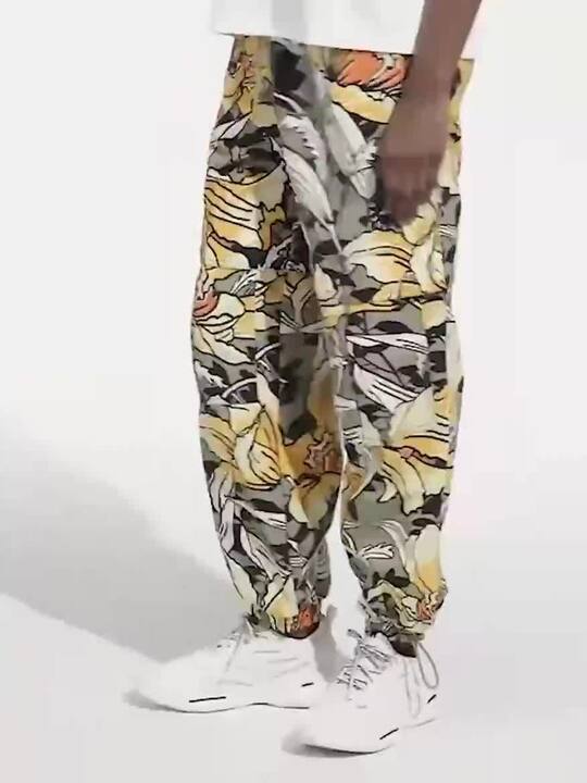 Buy ADIDAS By Stella Mccartney Woven Printed Track Pants