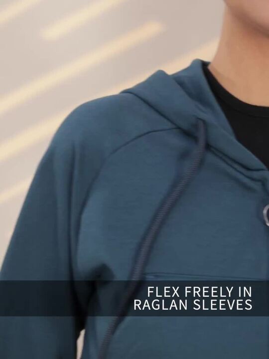 Buy The Roadster Life Co. Solid Front Open Hooded Crop
