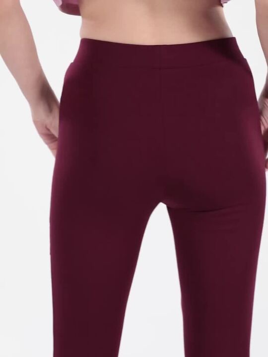 Buy Van Heusen Athleisure Women Tawny Port Way Stretch