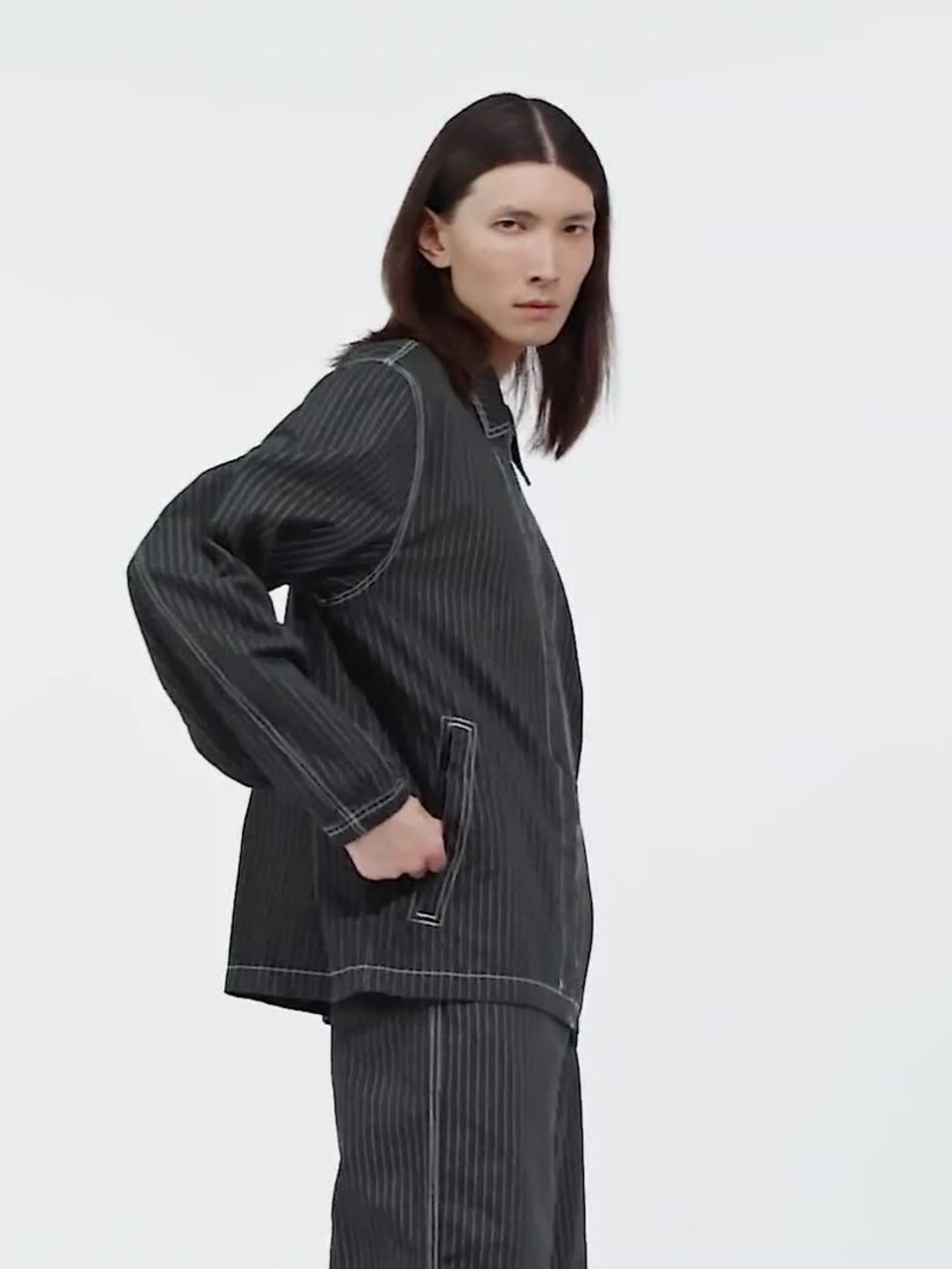 OVY w cordura nylon coach jacket size2 Mens' Coach Jacket