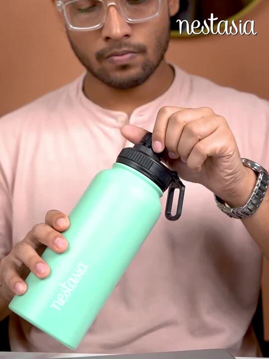 Buy Nestasia Purple Insulated Thermos Stainless Steel Water Bottle