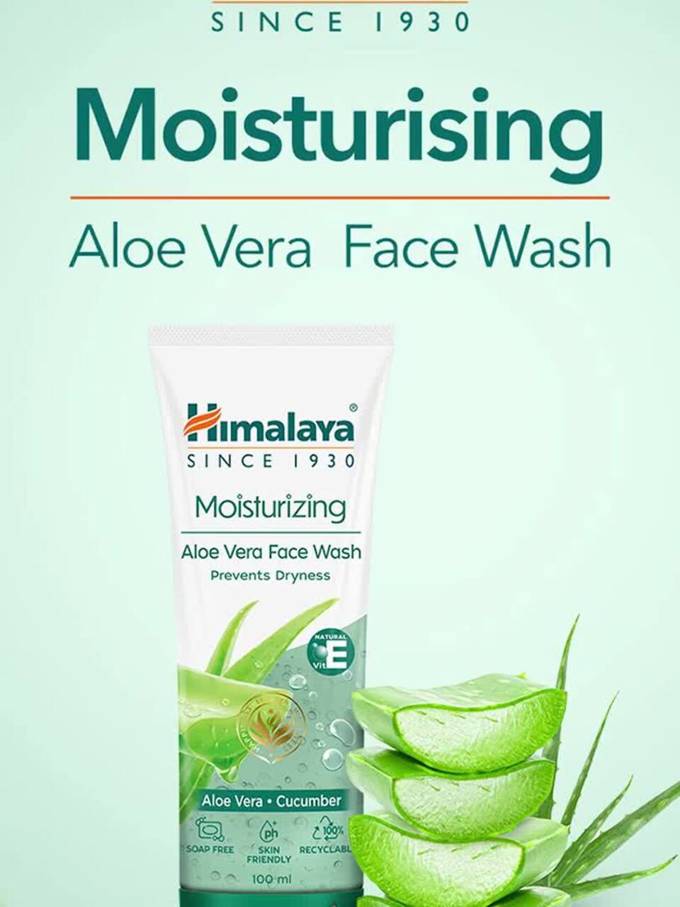 Buy Himalaya Hydrating Aloe Vera Face Wash - 100 ml - Face Wash and Cleanser  for Unisex 6628429 | Myntra