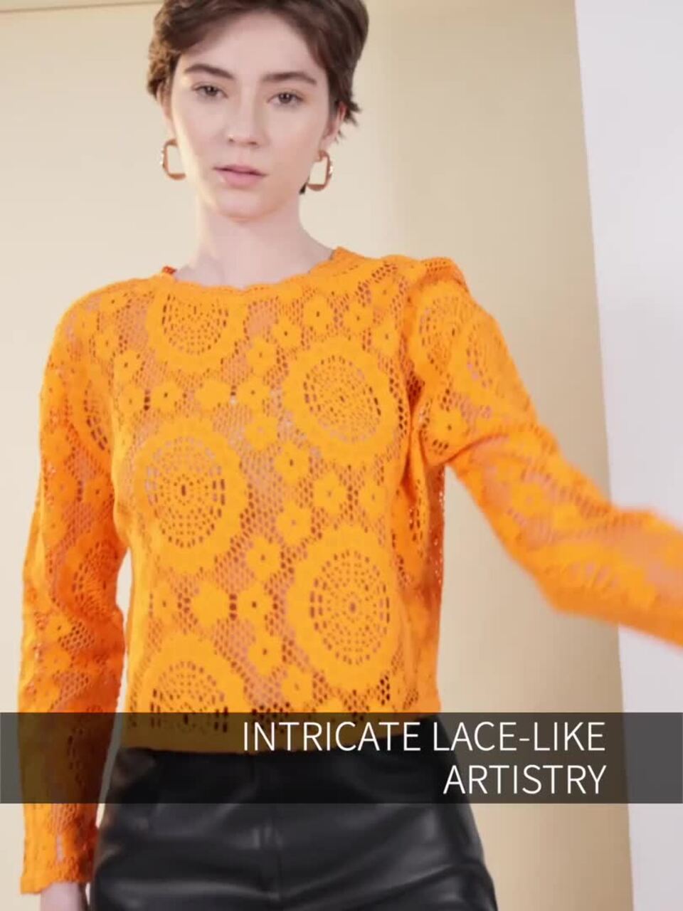 Buy MANGO Open-Knit Top - Tops for Women 23836278 | Myntra