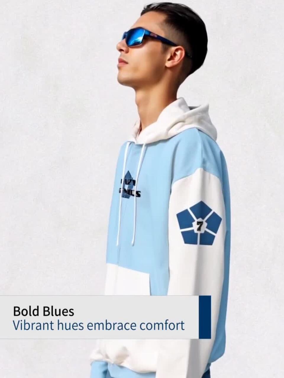 Buy Crazymonk Printed Anime Nagi Blue Lock Oversized Fit Hooded