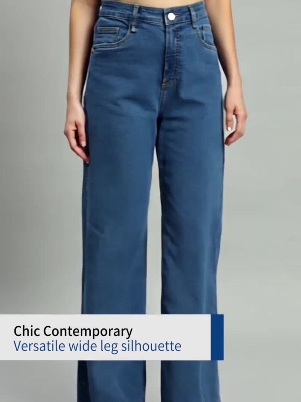 Buy The Roadster Lifestyle Co Women High-Rise No Faded Jeans