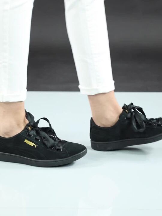 Sneaker Sales Puma Damen Vikky Platform Ribbon P Sneaker Sports