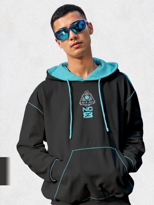 Buy Crazymonk Printed Anime Kaiju No.8 Oversized Fit Hooded