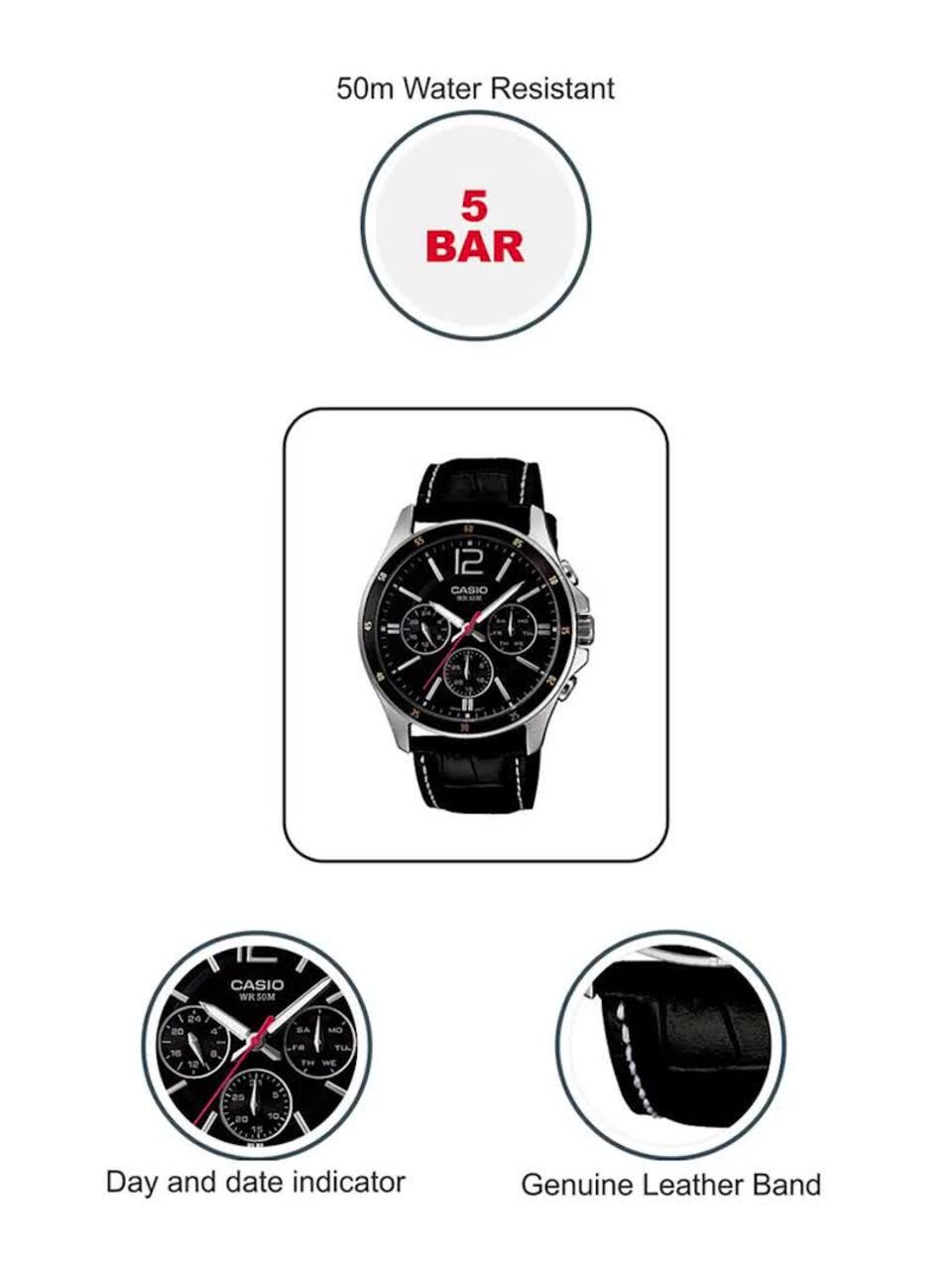 Buy CASIO ENTICER Men Watch A834 MTP-1374L-1AVDF Watches for Men