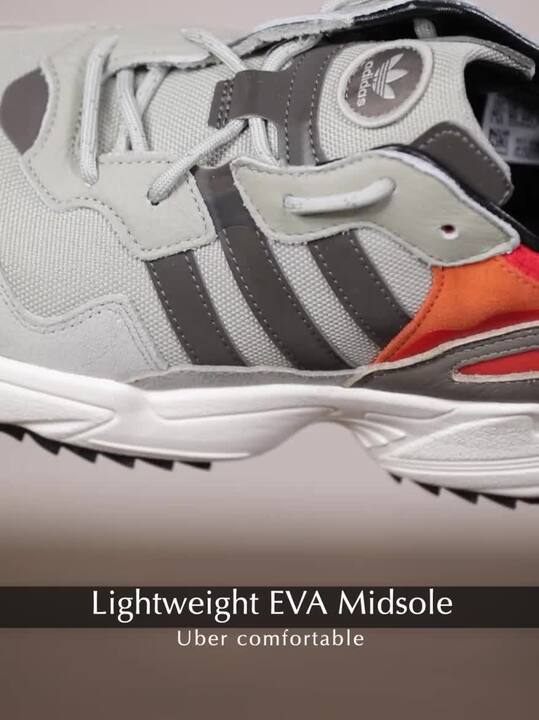Buy ADIDAS Men Grey Solid Yung-96 Trail Sneakers - Casual Shoes for Men  10394745 | Myntra