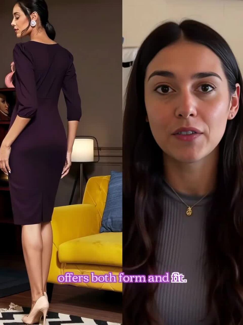 Buy Athena Burgundy Scuba Formal Sheath Dress Dresses for Women