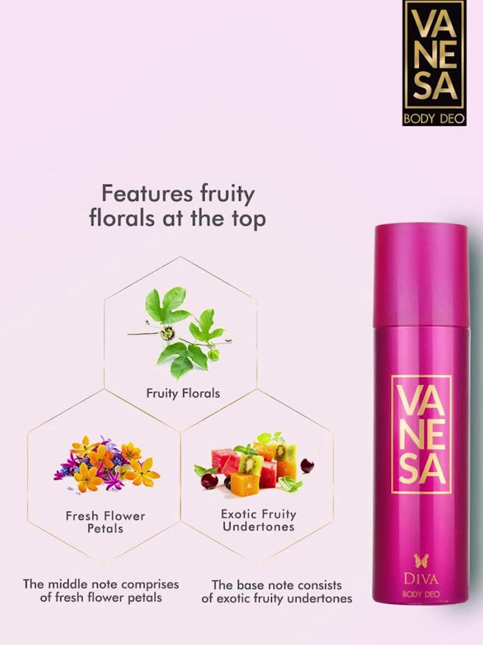 Buy Vanesa Women Diva Deodorant 150 ml Deodorant for Women