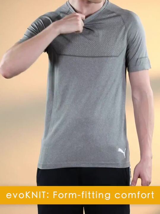 Puma Mens Puma Energy Seamless Buy Puma Men Grey Melange Solid Energy  Seamless DryCELL Round Neck