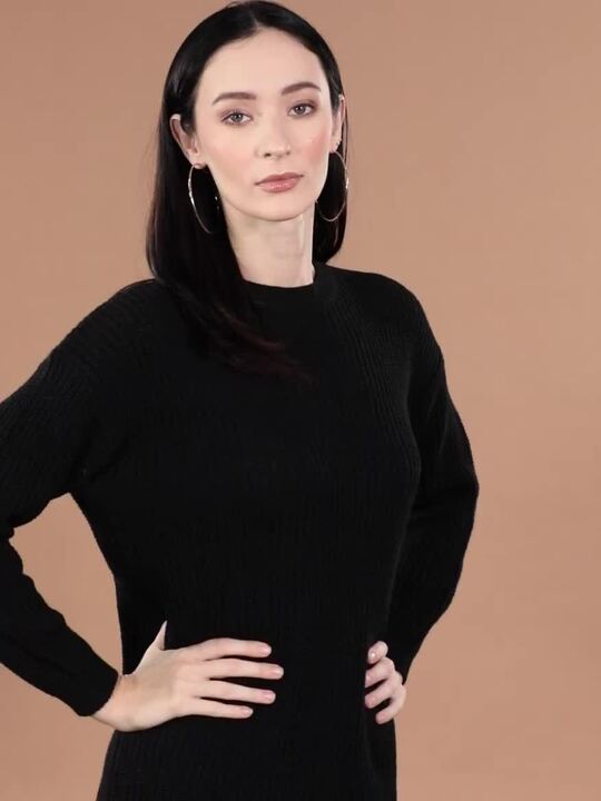 Buy Boohoo Batwing Sleeve Mini Jumper Dress Dresses for Women